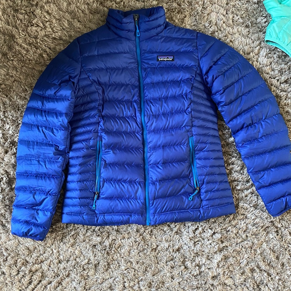 Blue patigona coat